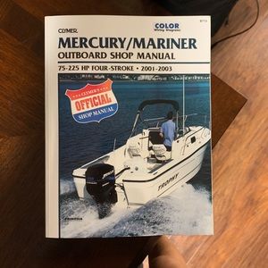 Mercury boat motor manual.